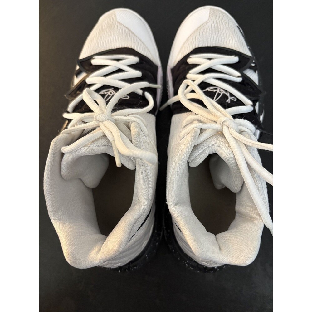 Nike Kyrie Irving 5 White Black Basketball Shoes Mens Size 8 - Picture 8 of 11